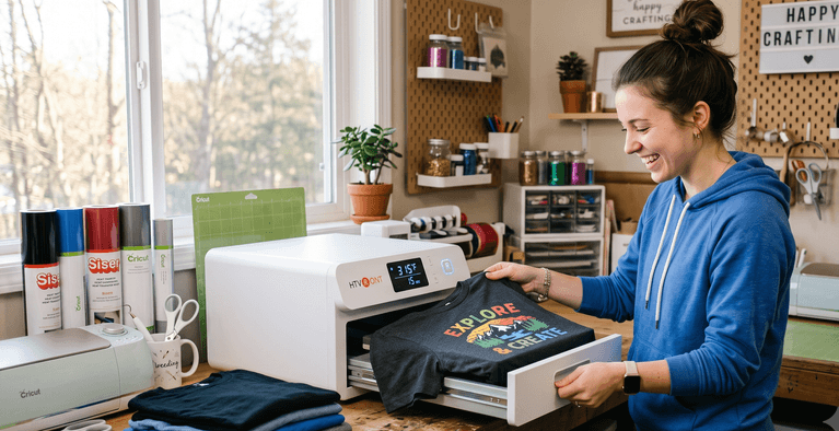 Say Goodbye to Arm Fatigue: Complete HTVRONT Auto Heat Press Say Goodbye to Arm Fatigue: Complete HTVRONT Auto Heat Press
