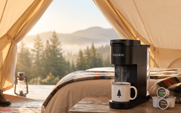How to Elevate Your Glamping Setup: A Deep-Dive Review of the Keurig Compact Portable Coffee Maker