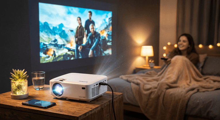 Smart Projector Review: The Ultimate Cinema for Cozy Movie Nights Smart Projector Review: The Ultimate Cinema for Cozy Movie Nights